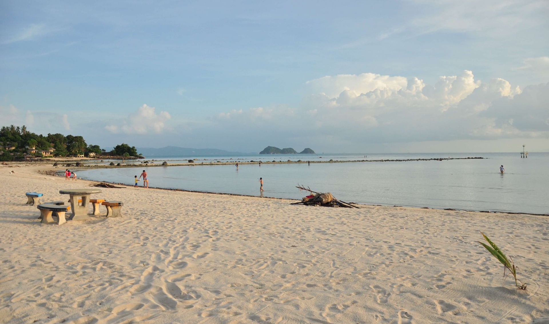 Phangan sous les Sunlights des Tropiques