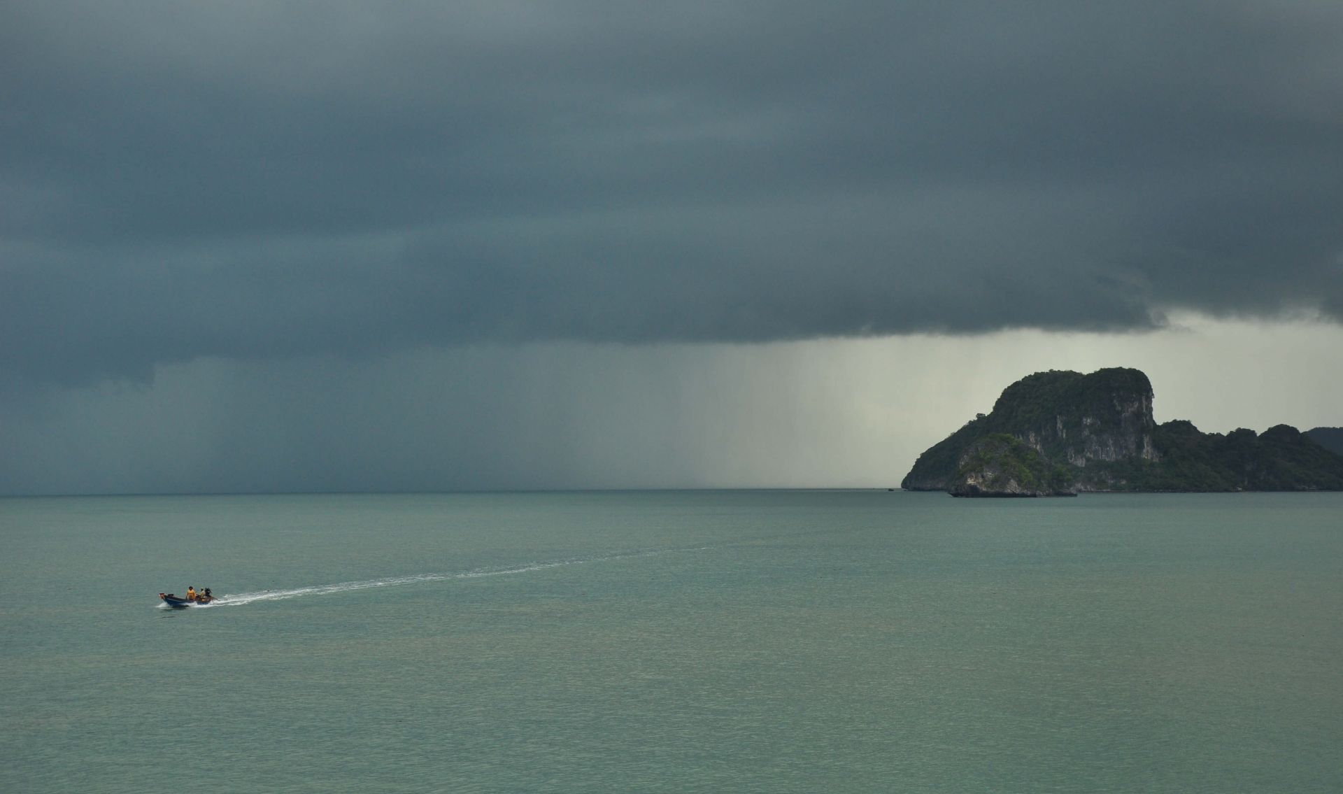 Phangan sous les Sunlights des Tropiques